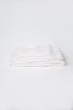 Omne Sleep 4-Piece White Brushed Microfiber Full Hypoallergenic Sheet Set