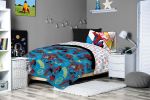 Beyond Amazing Kids Twin Bed-in-a-Bag Set, 86 x 64, Microfiber, Blue, Marvel