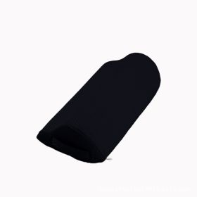 Nordic Style Cloud Shape Office Foot Rest Mat Leg Pillow High Rebound Sponge Foot Rest Pillow (Option: Black-Small Size)