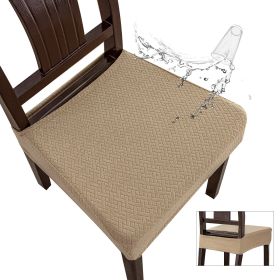 T-type Polyester Waterproof Chair Cover (Option: Sand-50*50*8)