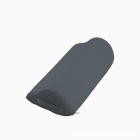 Nordic Style Cloud Shape Office Foot Rest Mat Leg Pillow High Rebound Sponge Foot Rest Pillow (Option: Dark Gray-Small Size)