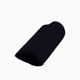 Nordic Style Cloud Shape Office Foot Rest Mat Leg Pillow High Rebound Sponge Foot Rest Pillow (Option: Black-Large Size)