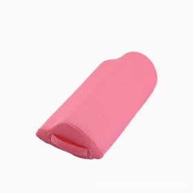 Nordic Style Cloud Shape Office Foot Rest Mat Leg Pillow High Rebound Sponge Foot Rest Pillow (Option: Pink-Large Size)